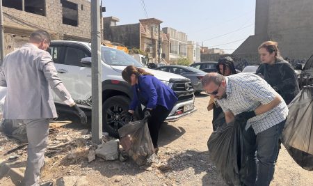 Department of Media Organizes an Environmental Cleanup and Awareness Campaign
