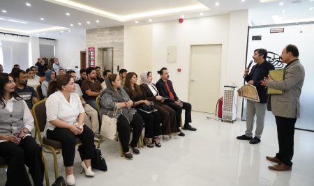 The Media Department at Cihan University -Erbil visited the Kurdistan Chronicle