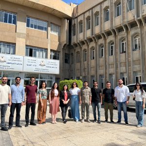 زيارة علمية لطلبة قسم الإدارة العامة بجامعة جيهان-أربيل إلى ديوان وزارة المالية والاقتصاد