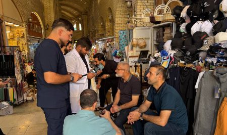 طلبة العلوم الطبية الحيوية يطلقون حملة توعية بمرض الزهايمر في أربيل