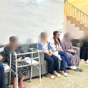 فێرخوازانى بەشى بایۆمیدیکاڵ چالاکییەکى خێرخوازیی لە ماڵی بەساڵاچووان “دار الرجاء” بەڕێوەدەبەن