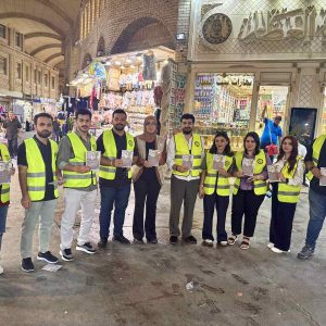 فێرخوازانى بەشی کارگێڕی کار هەڵمەتێکى فراوانیان بۆ بەفیڕۆنەدانى خواردن بەڕێوەبرد