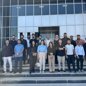 طلاب قسم إدارة الأعمال يزورون مديرية الخزينة في أربيل