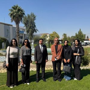 فێرخوازانى بەشى کارگێڕى کار سەردانێکی زانستی بۆ بەشی نا مەرکەزی بەرێوەبەرایەتی ژمێرکاری ئەنجام دەدەن