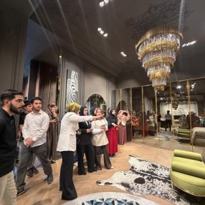 بە سەردانێکی زانستیی فێرخوازانى بەشی ئەندازیاریی دیزاینی ناوخۆیی  کۆمپانیای زەبرانۆ بۆ مۆبیلیات بەسەر دەکەنەوە