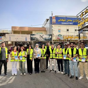 فێرخوازانى بەشی کارگێڕی کار هەڵمەتێکى فراوان بۆ پاراستن و بەفیڕۆنەدانى ئاو بەڕێوەدەبەن