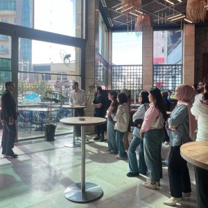 طلبة من قسم هندسة التصميم الداخلي يقومون بزيارة علمية إلى فندق Radisson Hotel & Residence Erbil