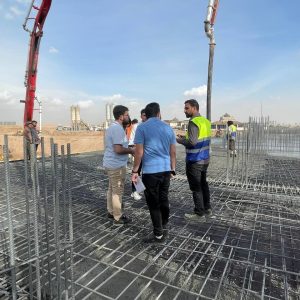 زيارة علمية لطلبة قسم الهندسة المعمارية إلى مشروع كواترو فرانشايز