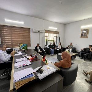 طلبة من قسم إدارة الأعمال يخوضون تفاصيل الرقابة المالية في المديرية العامة للحسابات