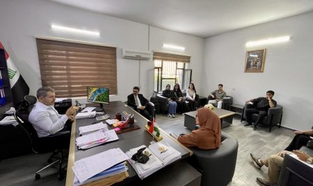 طلبة من قسم إدارة الأعمال يخوضون تفاصيل الرقابة المالية في المديرية العامة للحسابات