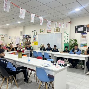 طلبة قسم التحليلات المختبرية الطبية يقومون بزيارة علمية إلى مدرسة روا الأهلية