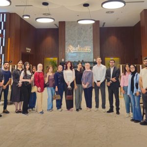 فێرخوازانى بەشی ئەندازیاریی دیزاینی ناوخۆیی سەردانێکی زانستی بۆ هۆتێل ڕادیسۆن هۆتێل ئاند ڕێزیدنس هەولێر ئەنجام دەدەن