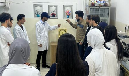 Students of the Department of Medical Laboratory Analysis Visit Karzan Medical Complex Laboratory