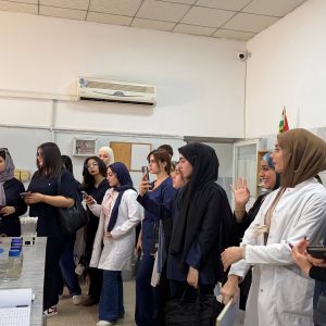 طلبة قسم العلوم الطبية الحيوية يزورون مشروع إفراز للمياه في أربيل للاطلاع على أنظمة تنقية وتوريد المياه