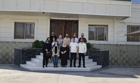 طلبة قسم  الإدارة العامة يزورون رئاسة بلدية أربيل