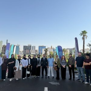 طلبة هندسة التصميم الداخلي يزورون مشروع Pavilion Residential في أربيل