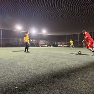 بەشی ڕاگەیاندن یارییەکی دۆستانەی تۆپی پێ لەگەڵ كەناڵی ئاسمانیی سپێدە ئەنجام دەدات