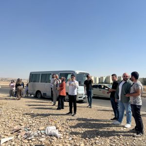 فێرخوازانى بەشی ئەندازیاریی تەلارسازی لە سەردانێکى زانستى بۆ ژینگەیەکى کارکردن ئەنجام دەدەن