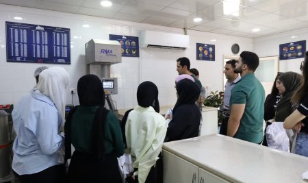 زيارة طلبة قسم التغذية والحميات إلى شركة بيروت أربيل لمنتجات البطاطا