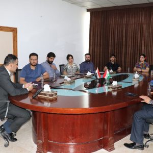 فێرخوازانى بەشی پەیوەندیە نێو دەوڵەتیەكان و دیبلۆماسی گەشتێکی ئەکادیمی بۆ دەستەى پارستن و چاککردنى ژینگە ئەنجامدەدەن