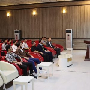 فیرخوازانى بەشی ژمێریاری سەردانى دیوانی چاودێری دارایی لە هەولێر دەکەن