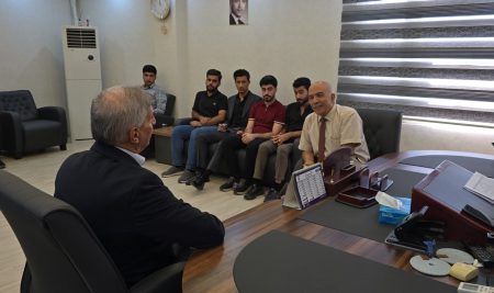 زيارة علمية لطلبة قسم المحاسبة الى دائرة كهرباء أربيل الثانية