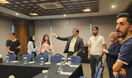 زيارة علمية لطلبة قسم هندسة التصميم الداخلي إلى مركز أربيل التجاري العالمي