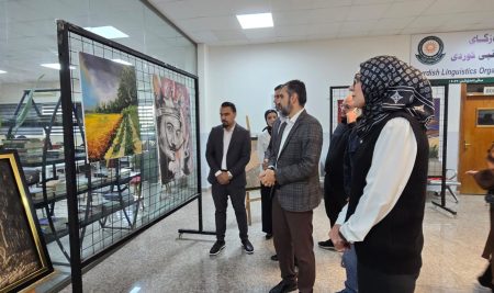 Business Administration Department Showcases Students Creativity in a Drawing and Painting Exhibition