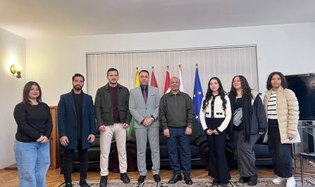 Cihan University-Erbil Students in Poland Conduct Official Visit to the Iraqi Embassy in Warsaw