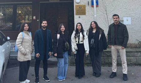 طلبة جامعة جيهان-أربيل في بولندا يجرون زيارة رسمية إلى السفارة العراقية في وارشو