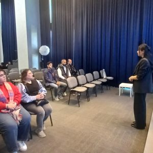 طلبة من قسم الترجمة في زيارة ميدانية إلى منظمة روانكا