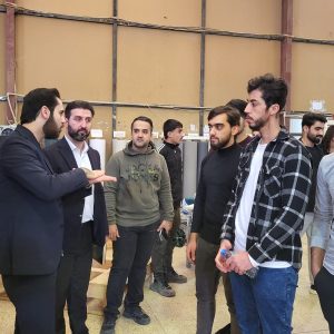 فێرخوازانی بەشی ژمێریاری سەردانی کۆمپانیای سیلکا دەکەن