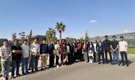 زيارة علمية لطلبة من قسم الهندسة المعمارية إلى مشروع الفلل السكنية  (Pavilion)