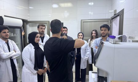 Students from the Medical Laboratory Analysis Department Visit Shar Hospital Laboratory in Erbil