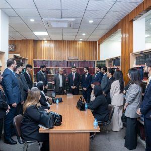 فێرخوازانی بەشی یاسا لە زانکۆی جیهان-هەولێر سەردانی پەرلەمانی کوردستانیان کرد