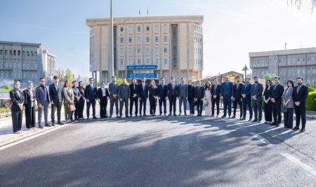 Students from the Department of Law Visit the Kurdistan Parliament