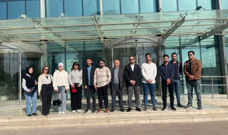 فێرخوازانی بەشی ژمێریاری سەردانی کۆمپانیای (DIL Technology) دەکەن