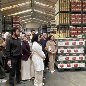 فێرخوازانى بەشى بایۆمیدیکاڵ سەردانێکى زانستى بۆ کارگەی ئالین ئەنجام دەدەن