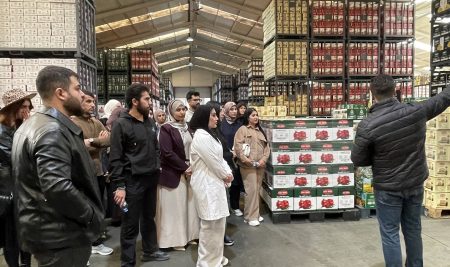 فێرخوازانى بەشى بایۆمیدیکاڵ سەردانێکى زانستى بۆ کارگەی ئالین ئەنجام دەدەن