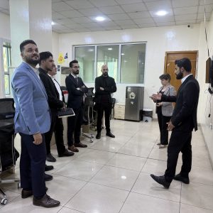 طلبة من قسم الاعلام يطّلعون على صناعة الخبر في وكالة “خاني”