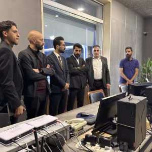 طلبة من قسم الإعلام يتعرفون ميدانياً على آلية عمل تلفزيون دهوك