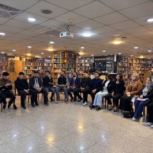 قسم الإعلام ينظم زيارة ثقافية لمكتبة التفسير فی مدینة أربيل