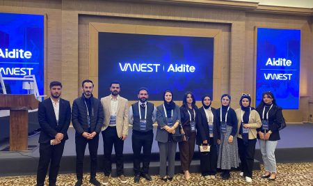 فێرخوازانى کۆلێژی پزیشکی ددان و تەکنیکى دروستکردنى ددان بەشدارییان لە مەراسیمی ناساندنی بەرهەمەکانی کۆمپانیای (Aidite) لە هەولێر کرد