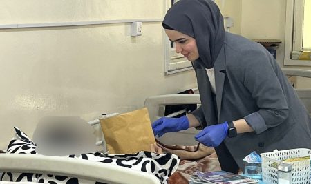 Medical Biochemical Analysis Students Conduct Health Screening and Awareness Session at Nursing Home