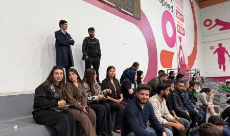 طلبة قسم التربية البدنية وعلوم الرياضة يشاركون في أنشطة بطولة الريشة الطائرة لبلدان غرب آسيا