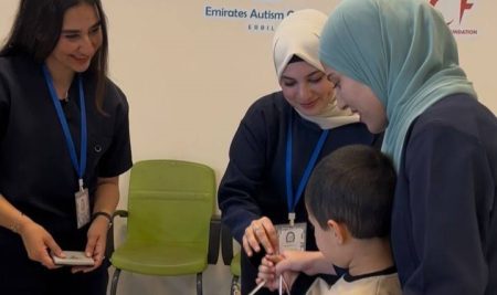 Biomedical Sciences Department Students Participate in Autism Support Training at Emirates Autism Center