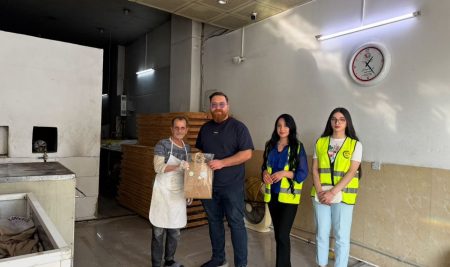 قسم إدارة الأعمال يطلق حملة للتوعية البيئية في المخابز