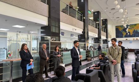 زيارة ميدانية أكاديمية إلى بنك كوردستان الدولي لطلبة من قسم المحاسبة