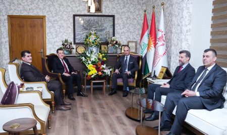 پڕۆفیسۆر دکتۆر ئەمجەد سابر دەلۆ سەرۆکی زانکۆی جیهان-هەولێر سەردانی زانکۆی هەولێری پزیشکی دەکات و ئاسۆکانی هەماهەنگی ئەکادیمی تاوتوێ دەکەن