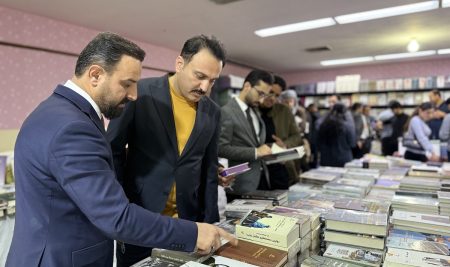 طلبة من قسم الإعلام يشاركون في مهرجان “ئاشتی” في مدينة أربيل